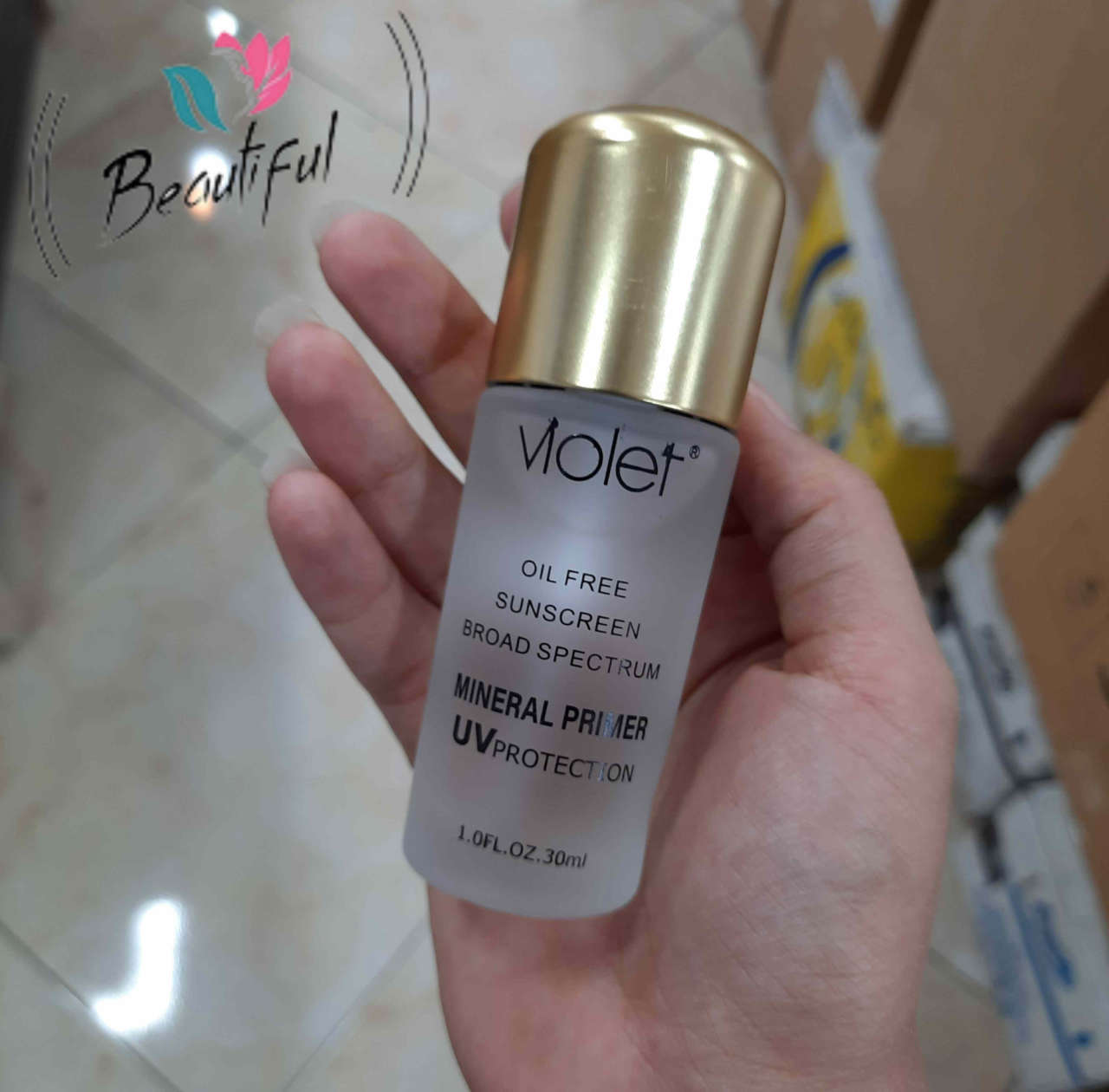  پرایمر Violet سر طلایی